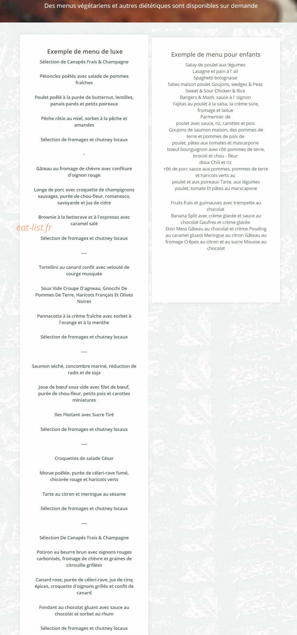 Chez Toi — carte page 4