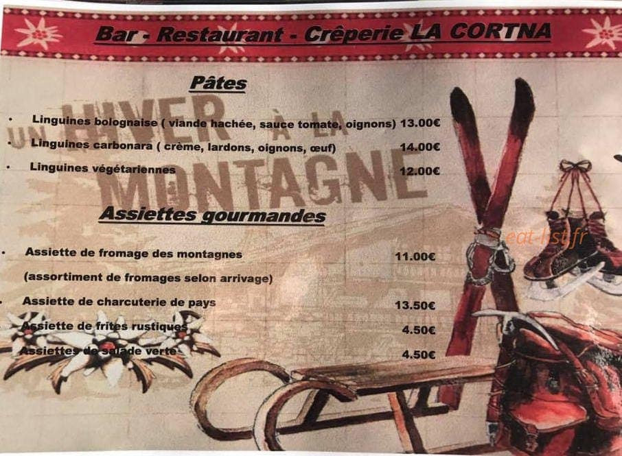 La Cortna — carte page 3