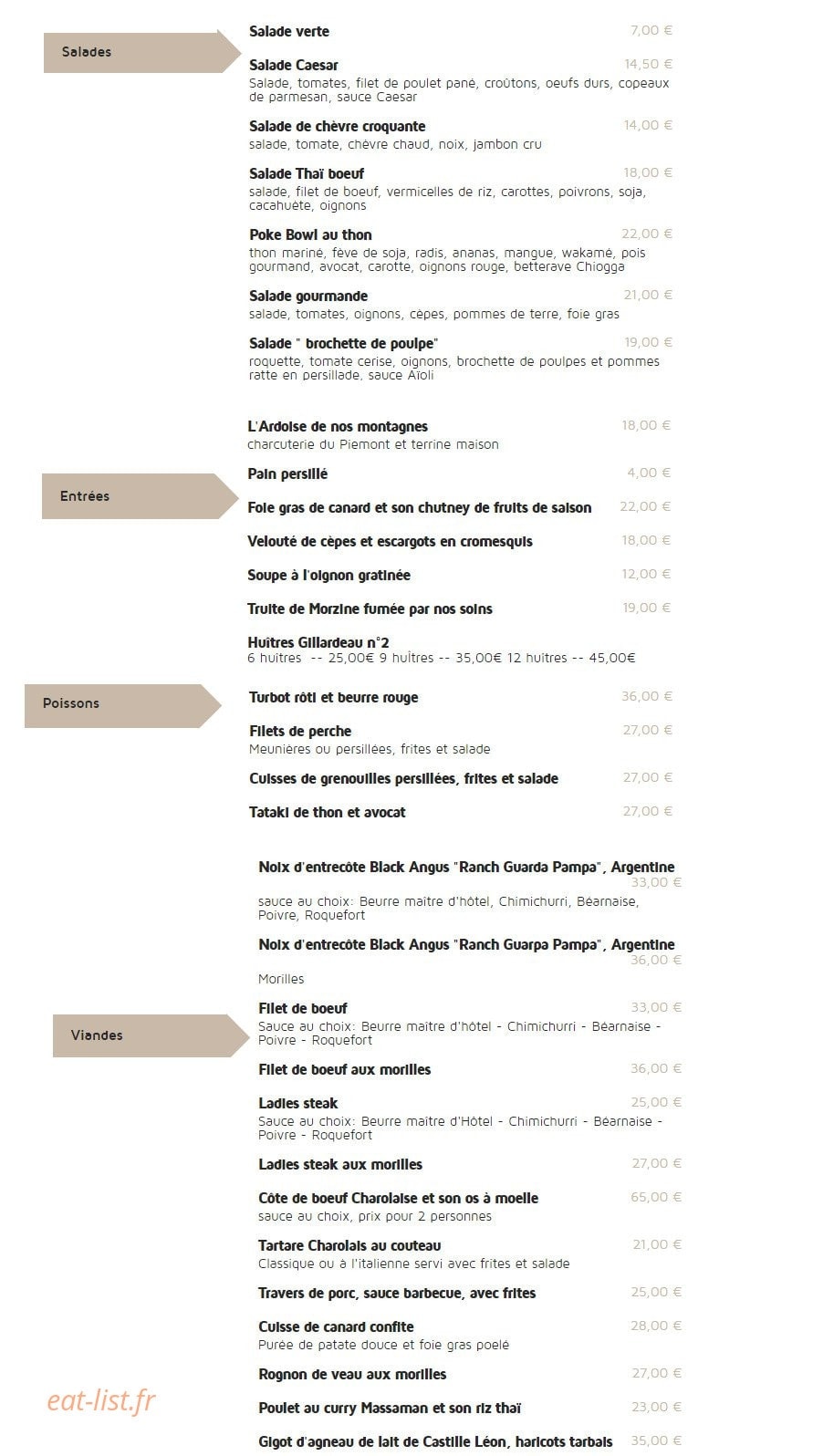 La Rotonde — carte page 1