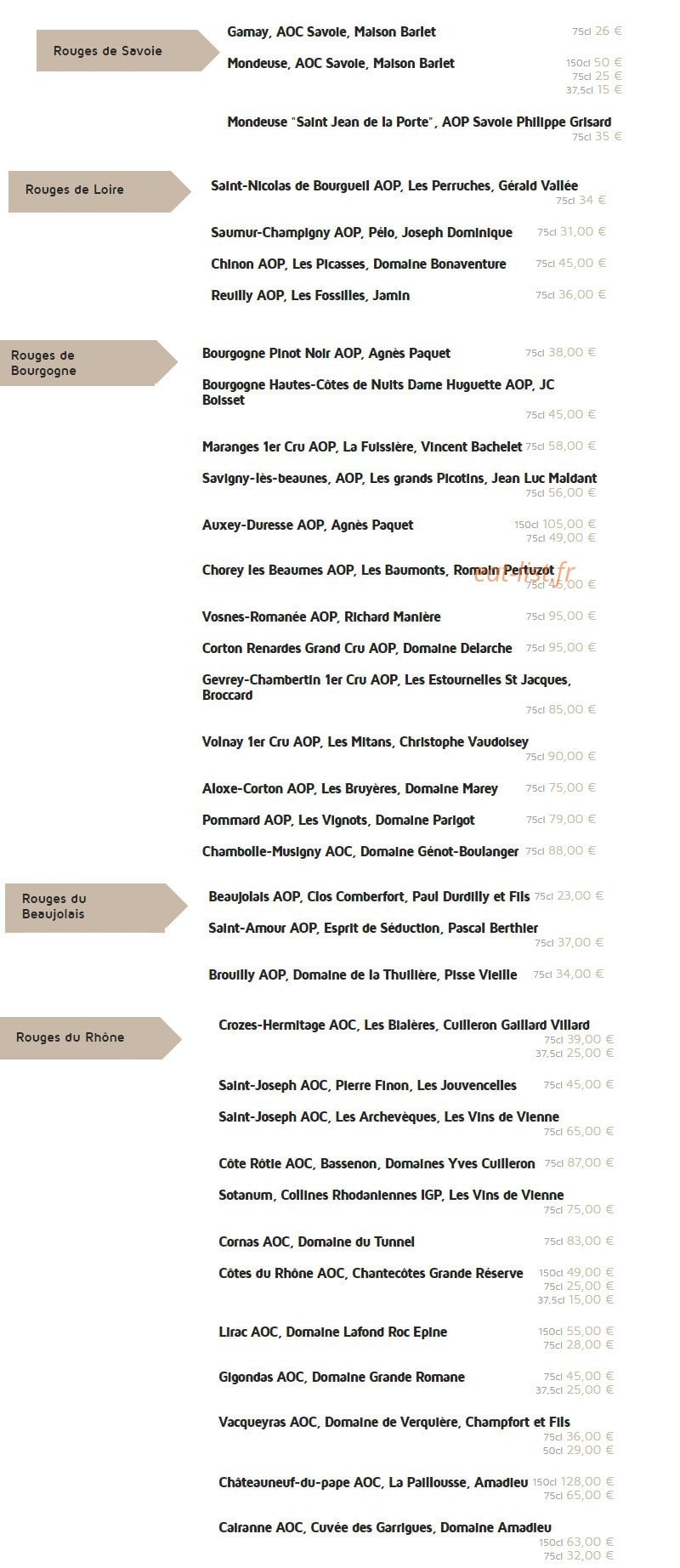 La Rotonde — carte page 7