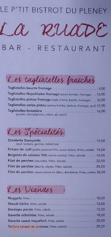 La Ruade — carte page 2