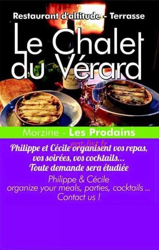 Le chalet du verard — carte page 1