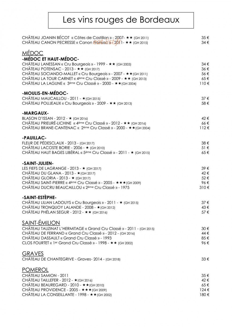 Le Dahu — carte page 10