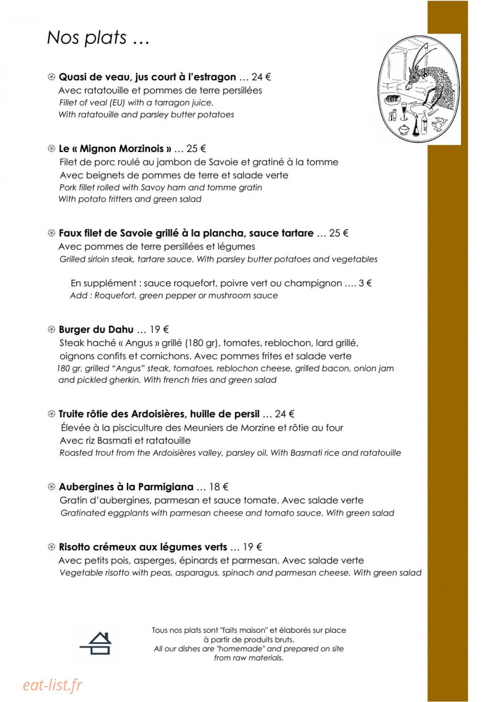 Le Dahu — carte page 3