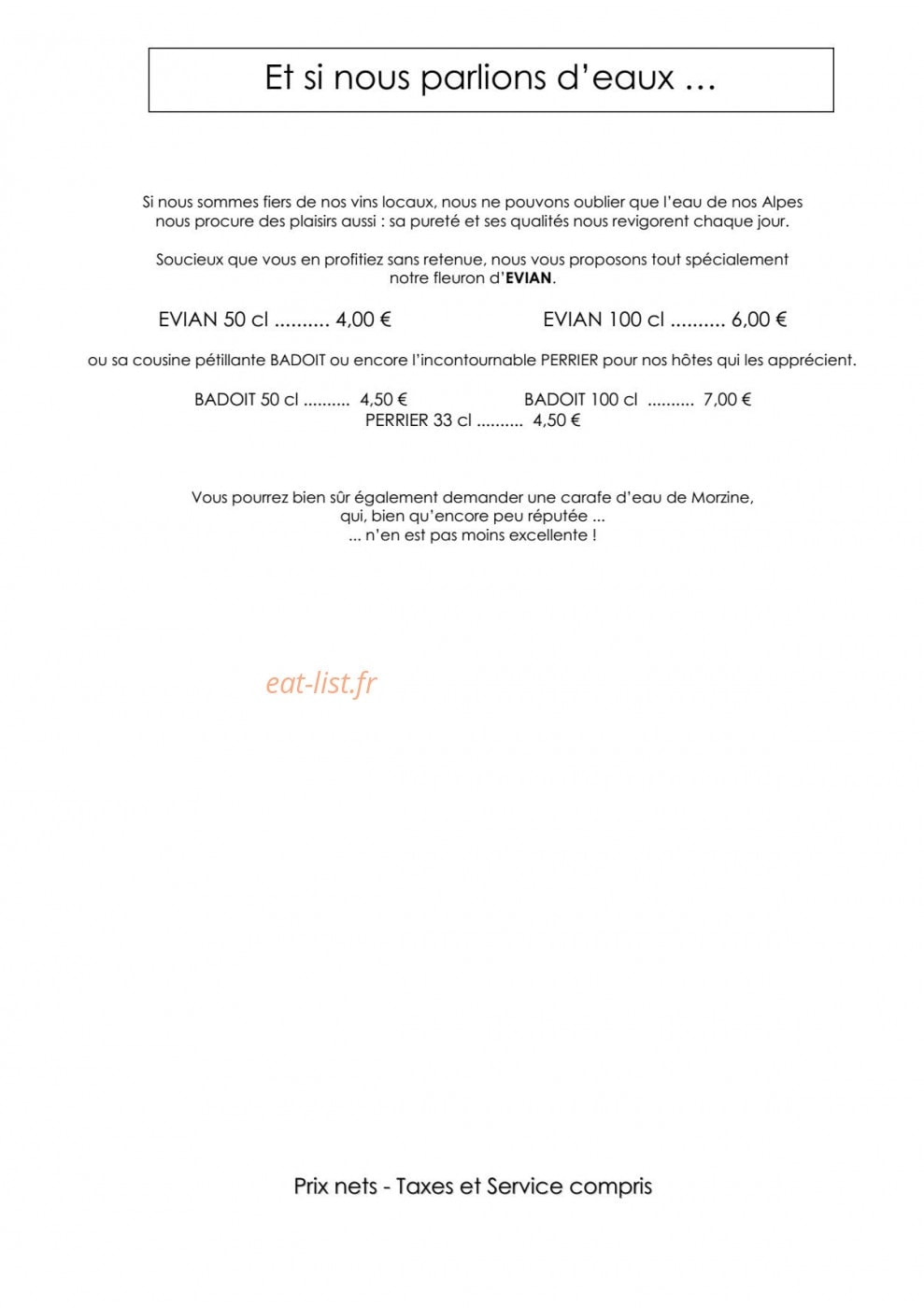 Le Dahu — carte page 17