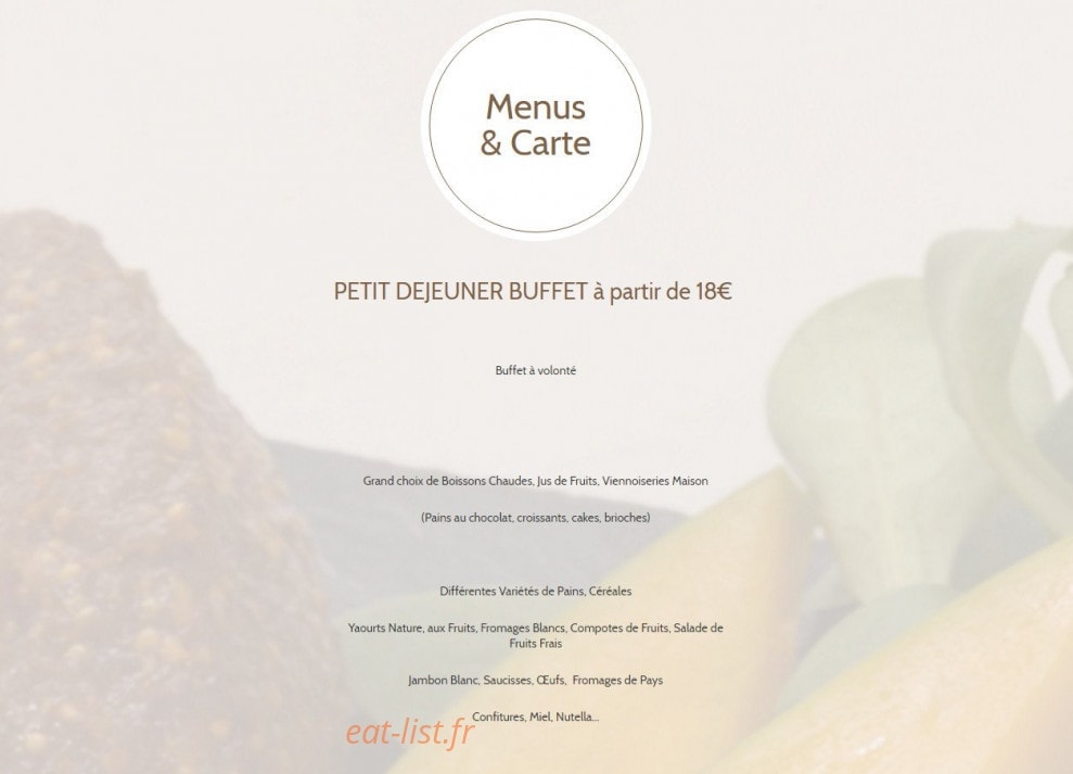 Les Airelles — carte page 1