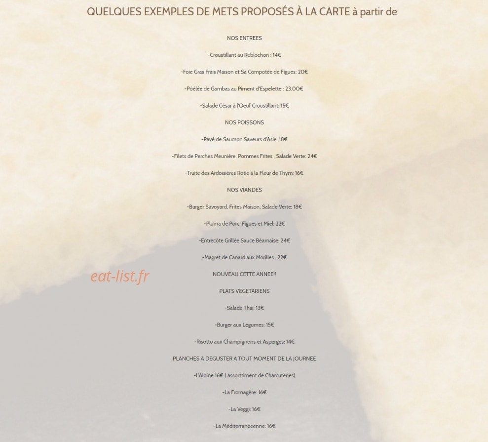 Les Airelles — carte page 5