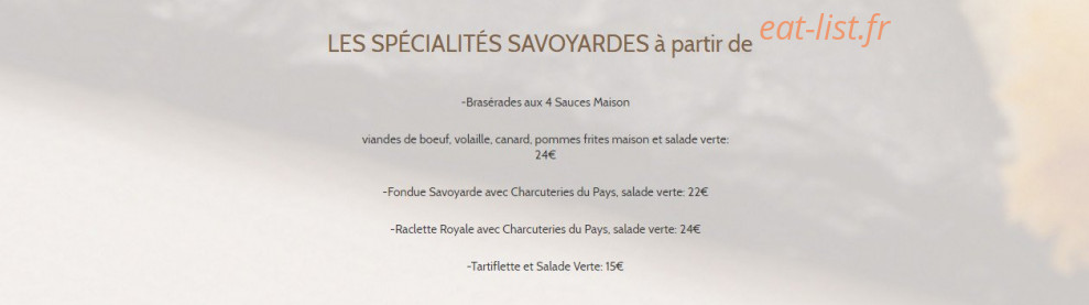 Les Airelles — carte page 6