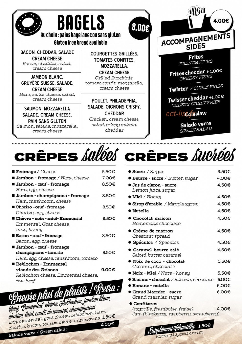 Ô Chalet — carte page 2