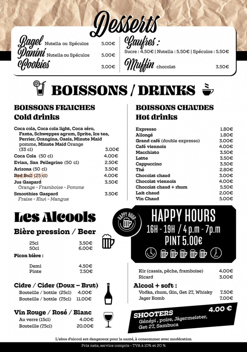 Ô Chalet — carte page 4