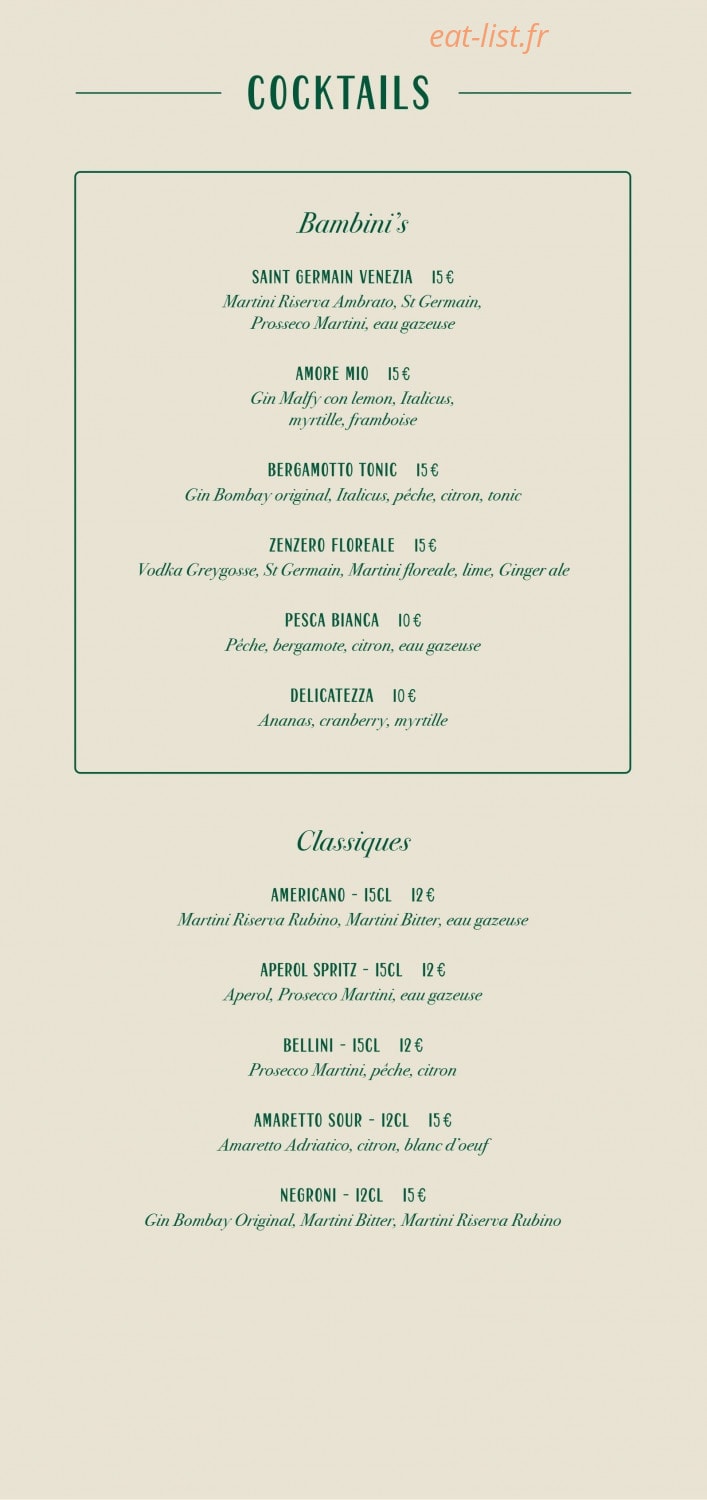Bambini — carte page 4