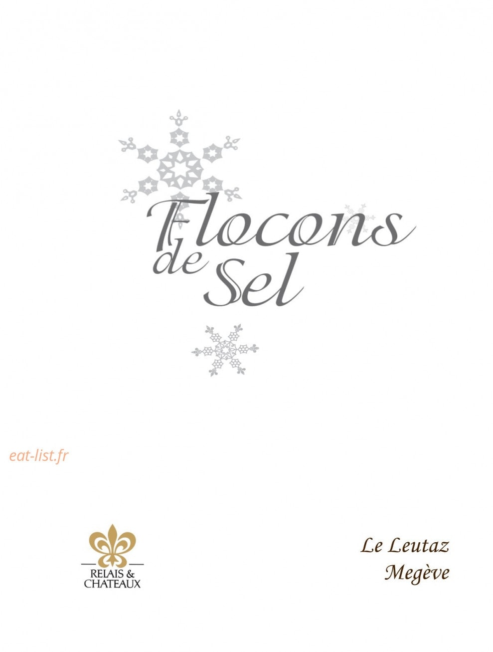 Flocons de Sel — carte page 1