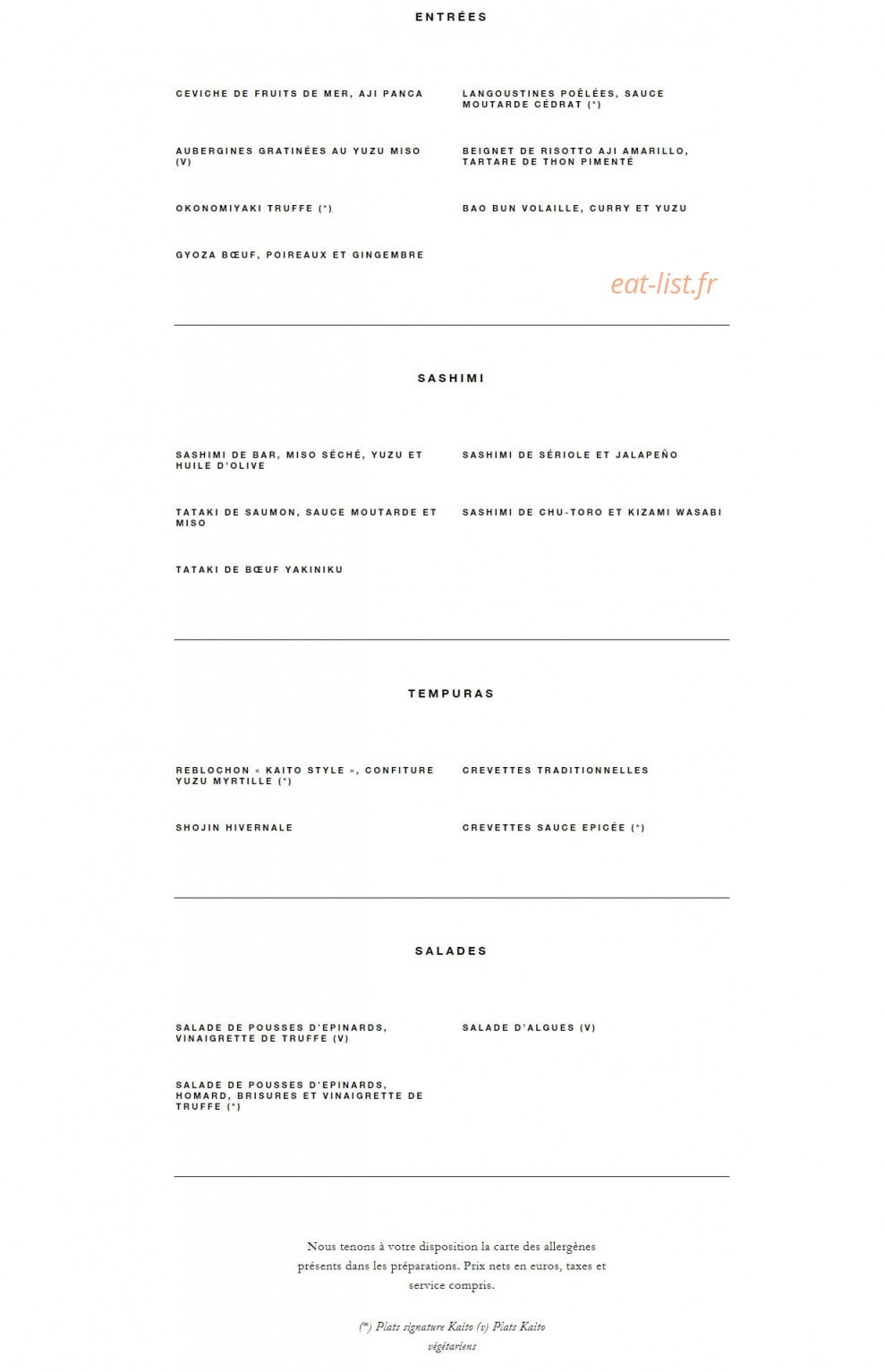 Kaito — carte page 3