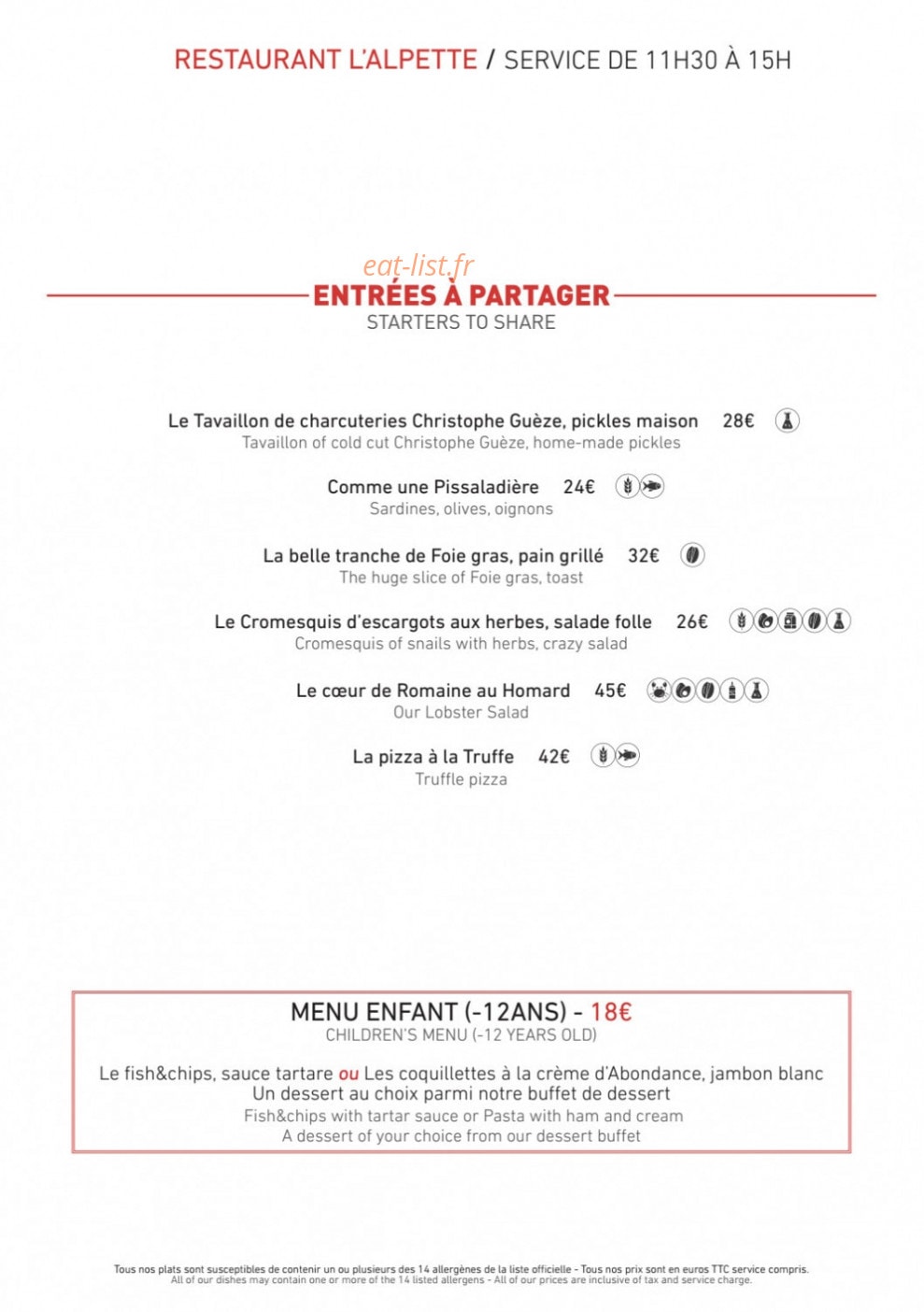 L'Alpette — carte page 1