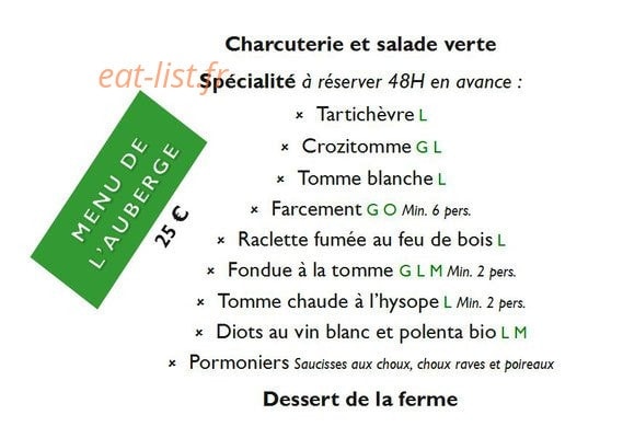 La Croix du Planay — carte page 1