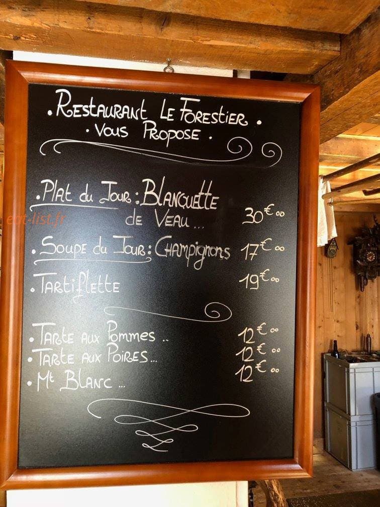 Le Forestier — carte page 1
