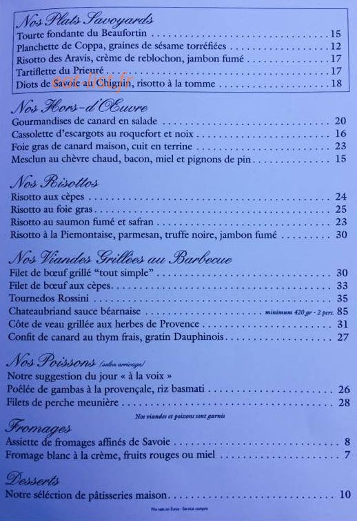 Le Prieuré — carte page 2