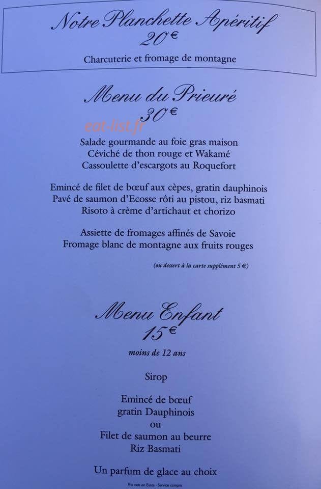Le Prieuré — carte page 1