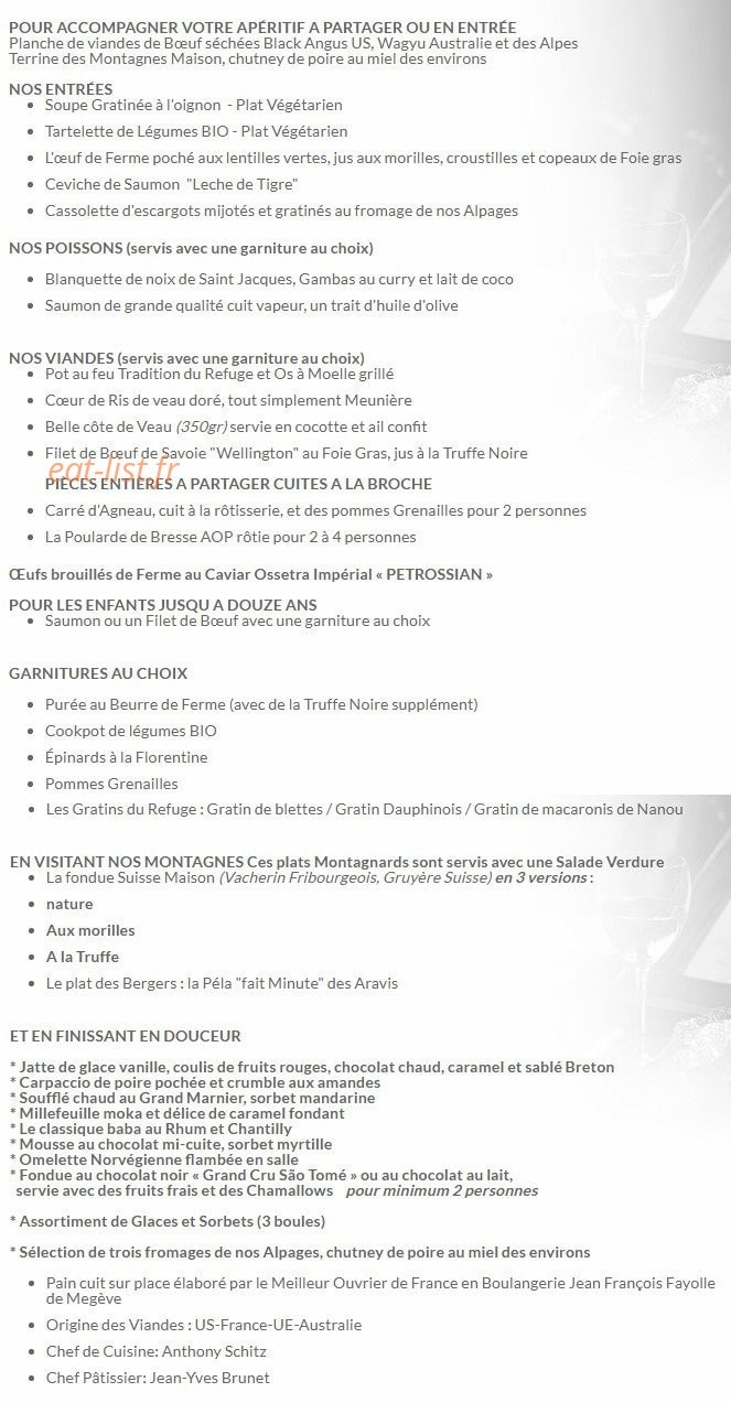 Le Refuge — carte page 2