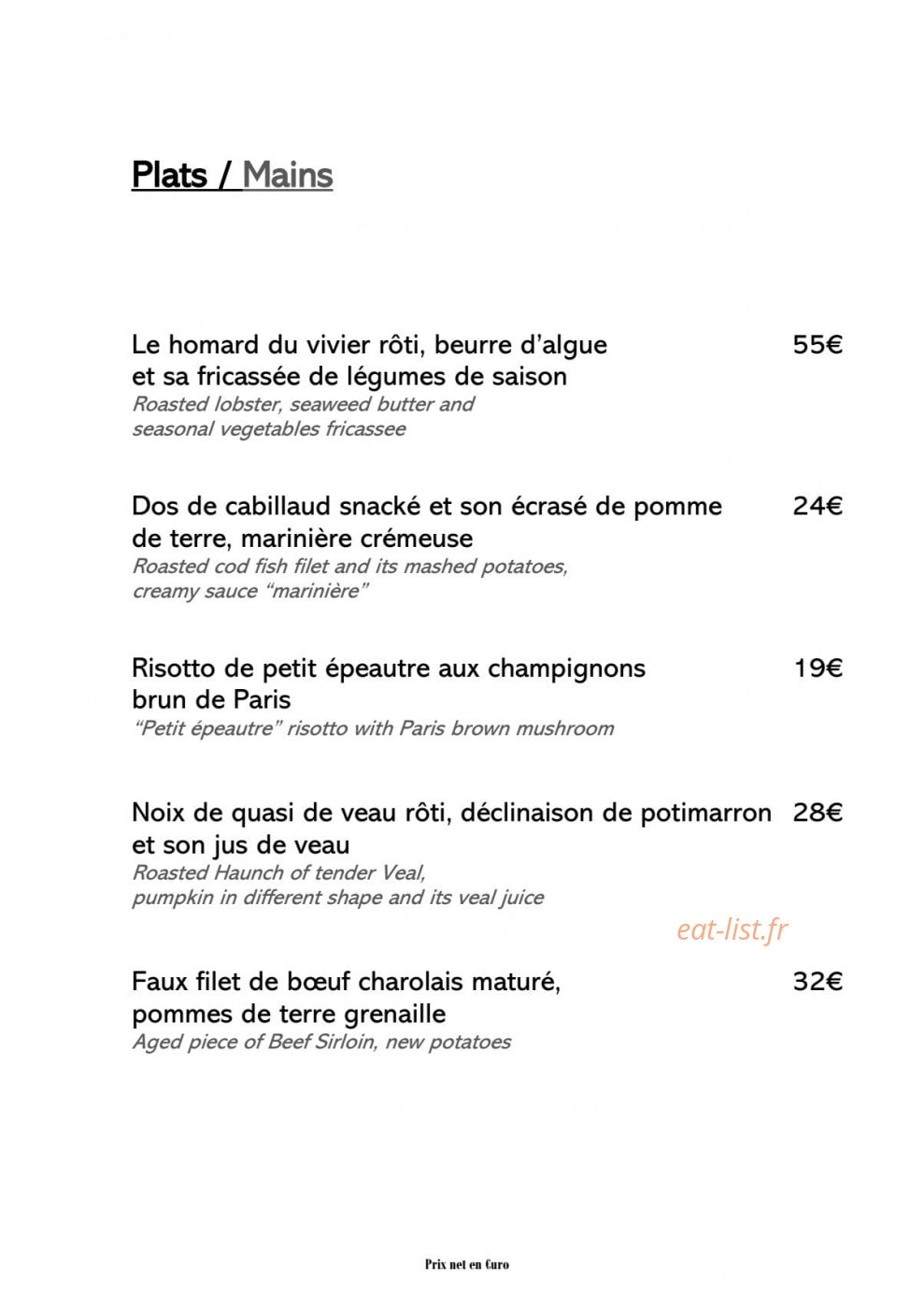 Le Saint-Nicolas — carte page 3