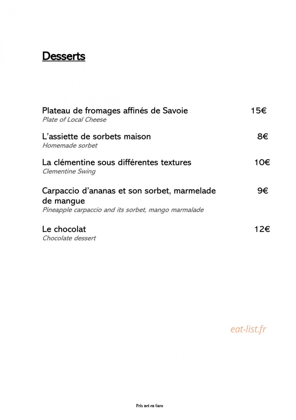 Le Saint-Nicolas — carte page 4