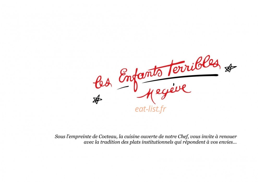Les Enfants Terribles — carte page 1