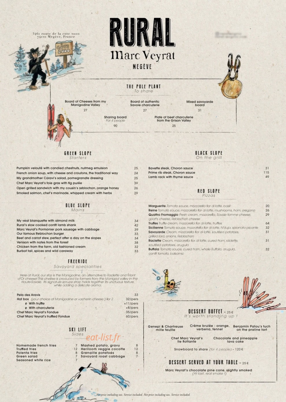 Rural by Marc Veyrat — carte page 2