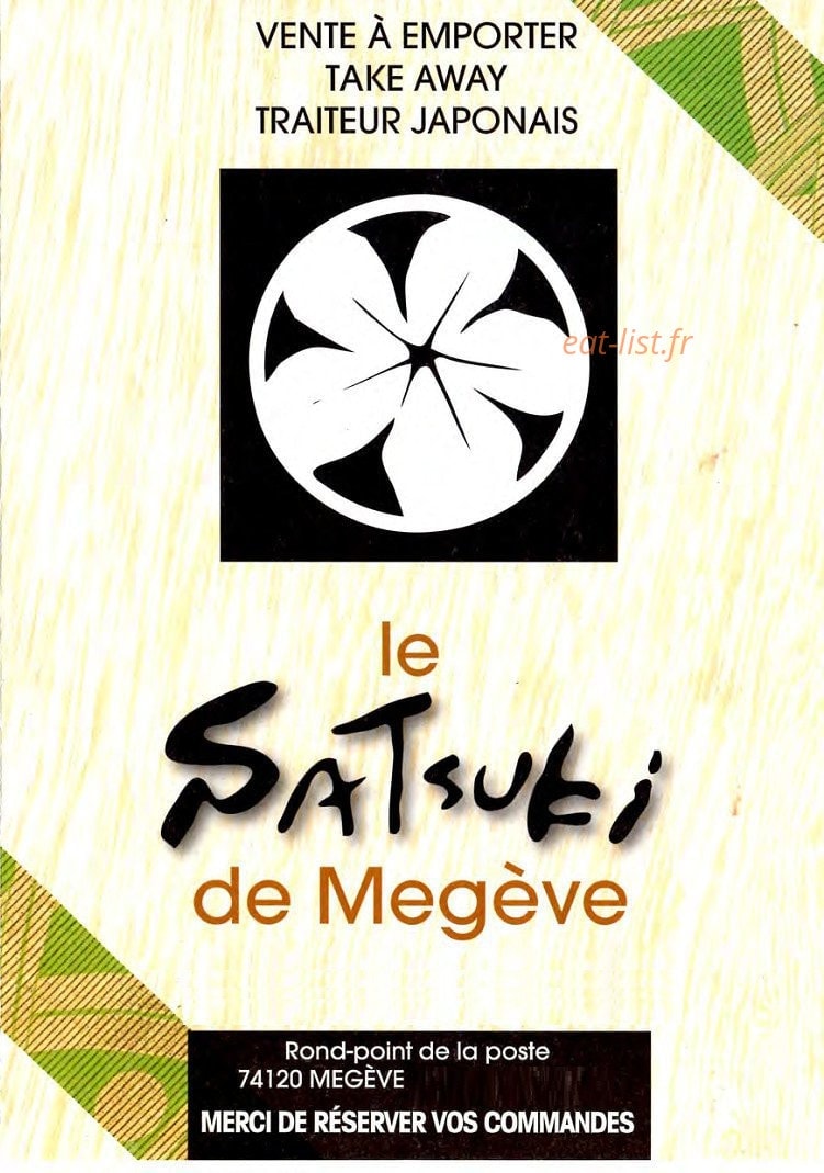 Satsuki — carte page 1