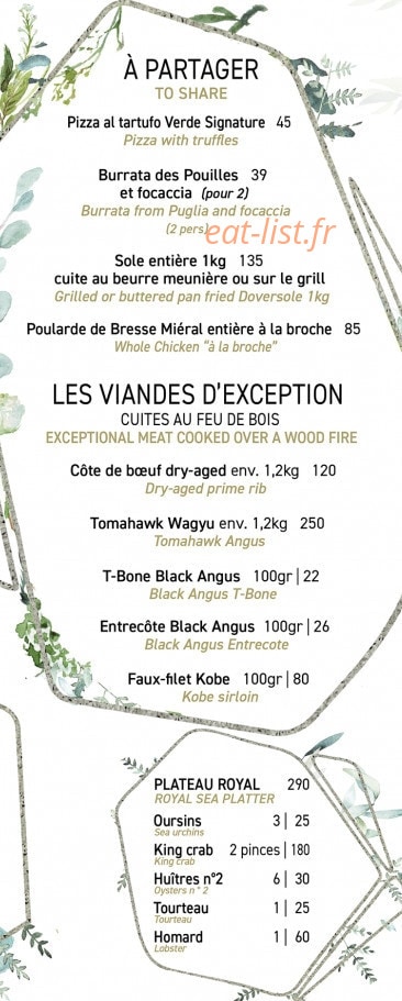 Verde Megève — carte page 2