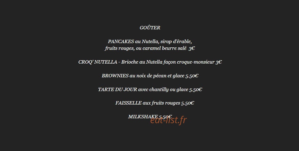 Les Belles — carte page 3