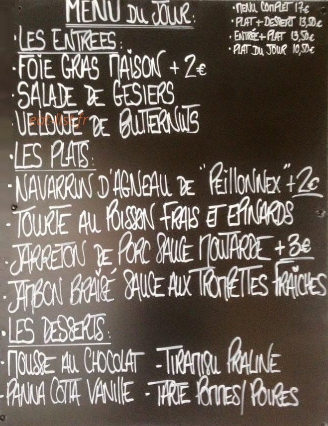 L' étable — carte page 1