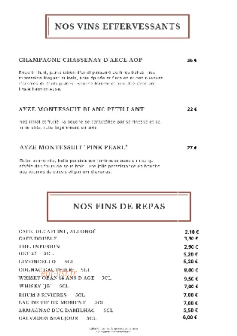 La Tablenvie — carte page 9