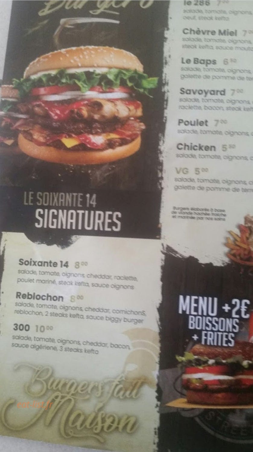 Le Soixante 14 — carte page 1