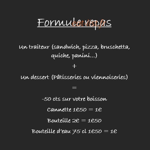 Ma Boulangerie — carte page 1