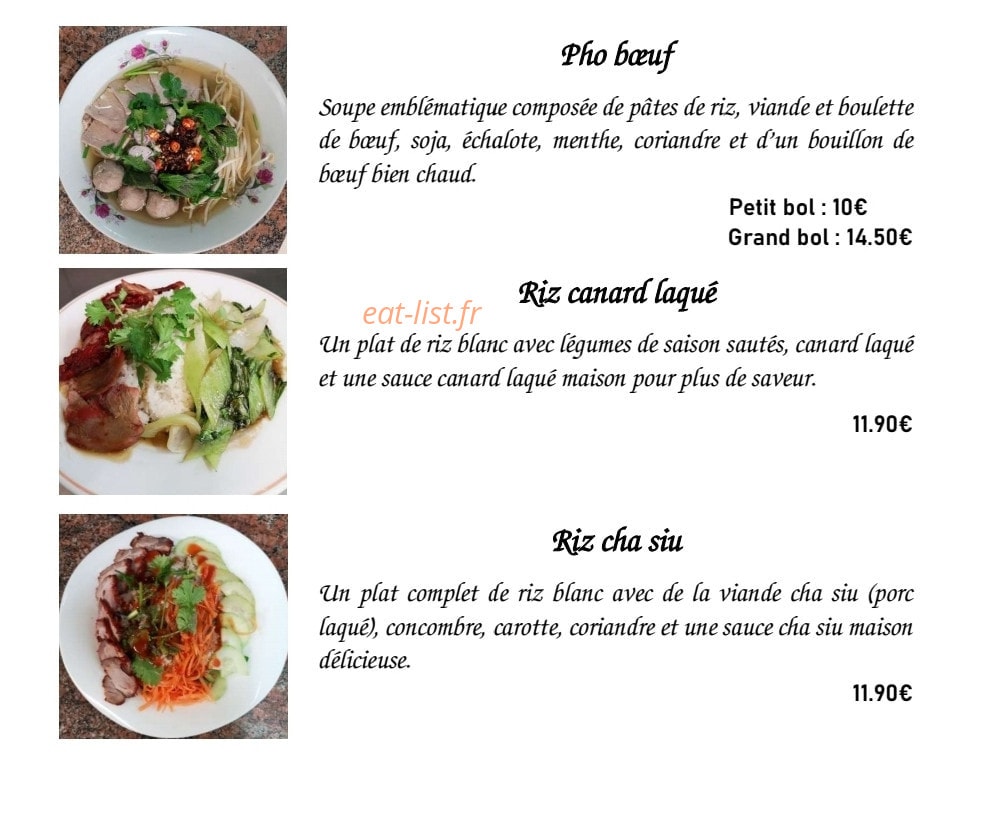 Saveur Sans Frontière — carte page 7