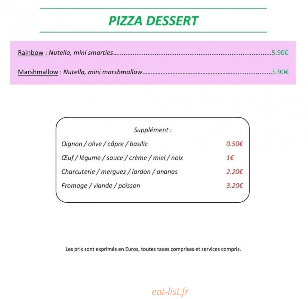 Saveur Sans Frontière — carte page 6