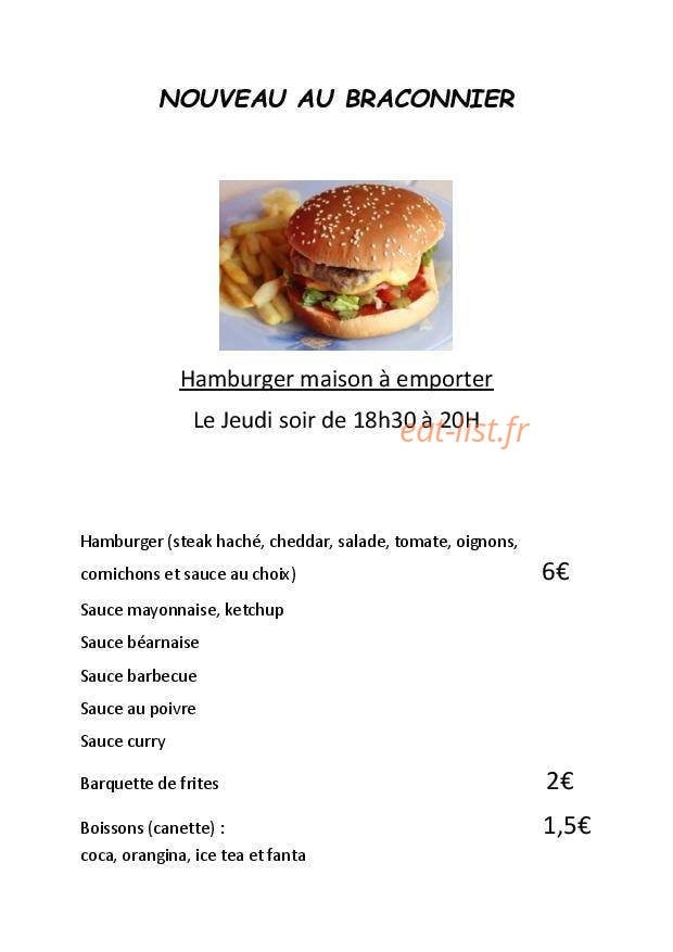 Le braconnier — carte page 1