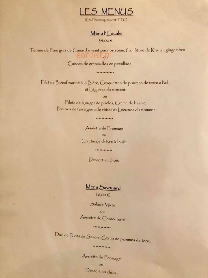 L'escale — carte page 5