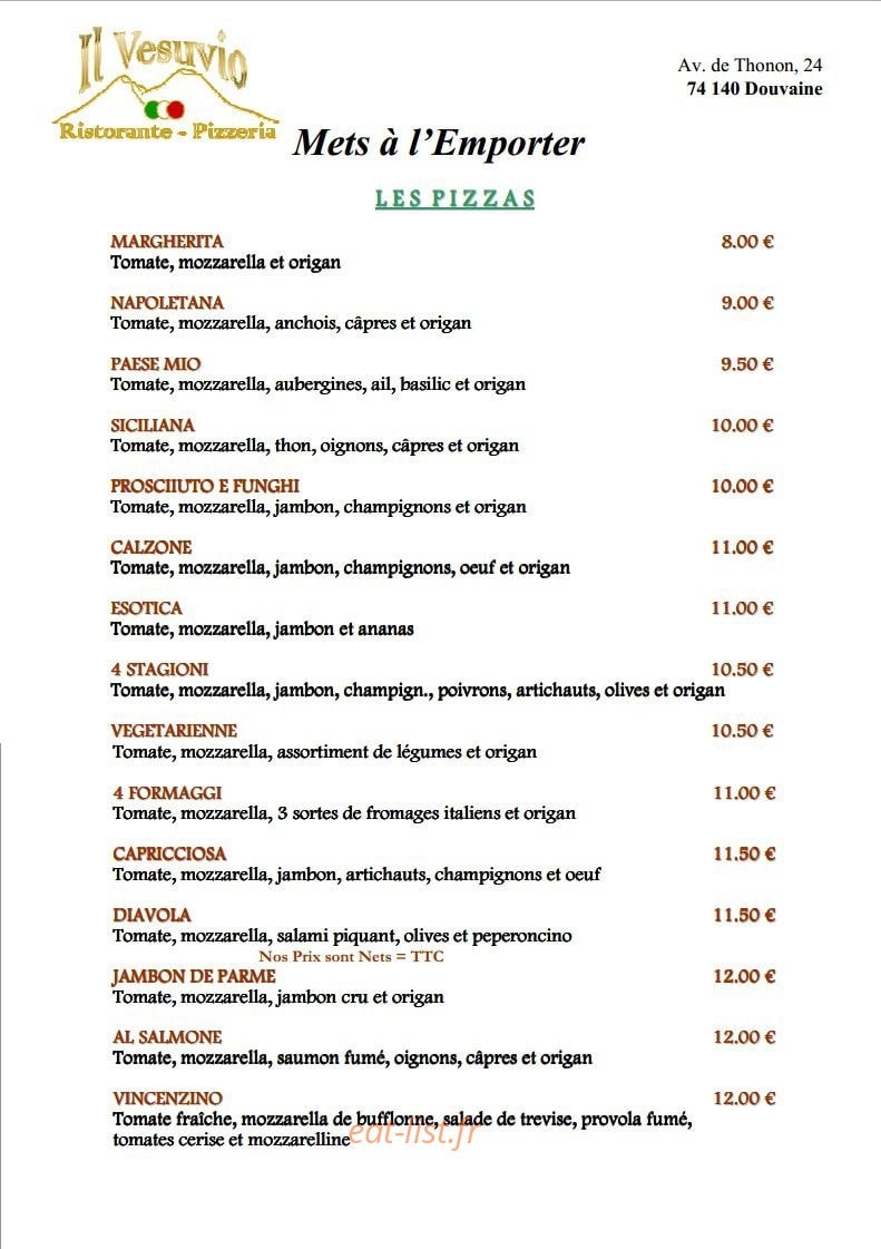 Il vesuvio — carte page 1