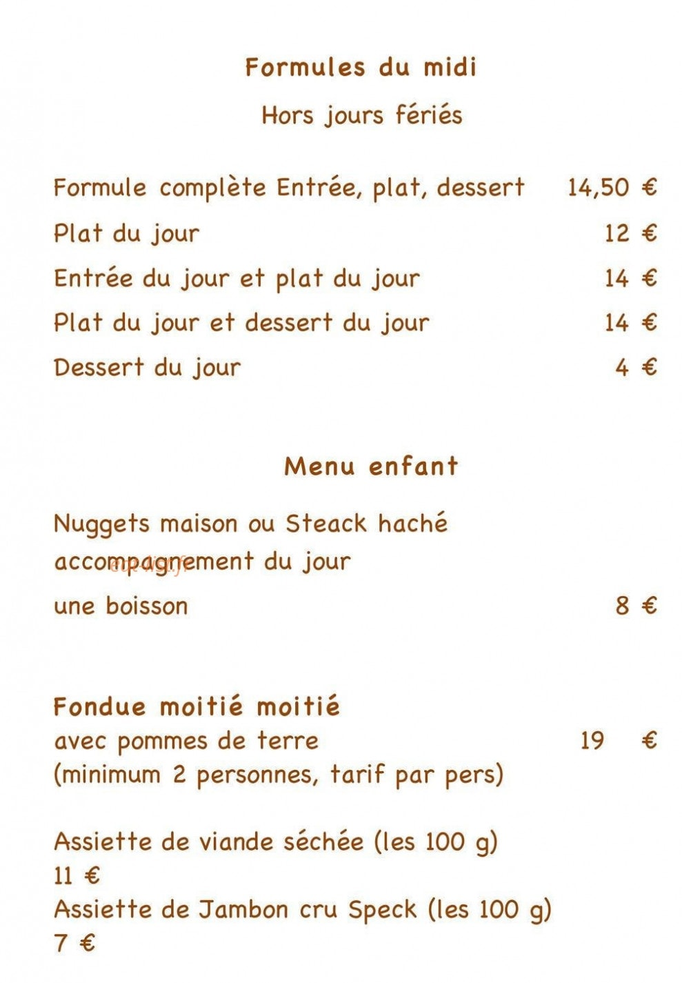 L'âne Rouge — carte page 5