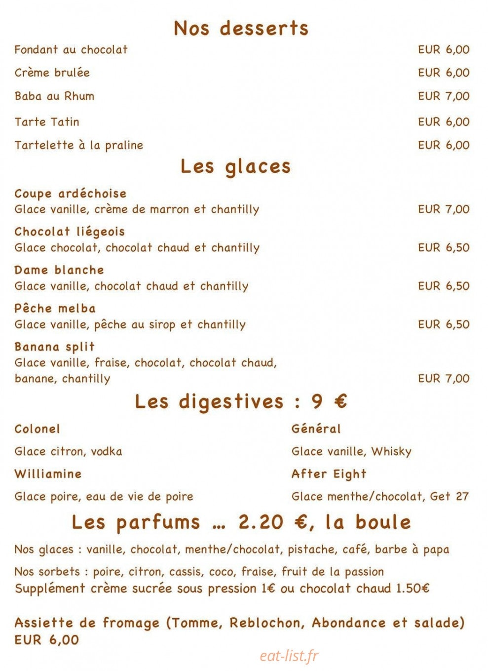 L'âne Rouge — carte page 6