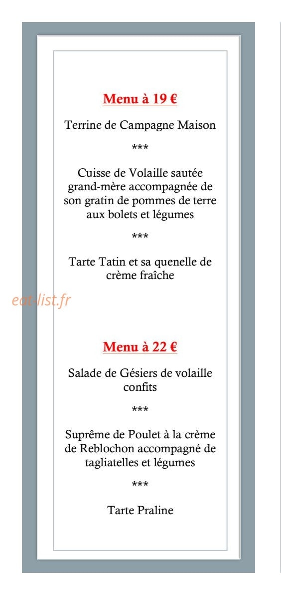 L'âne Rouge — carte page 10