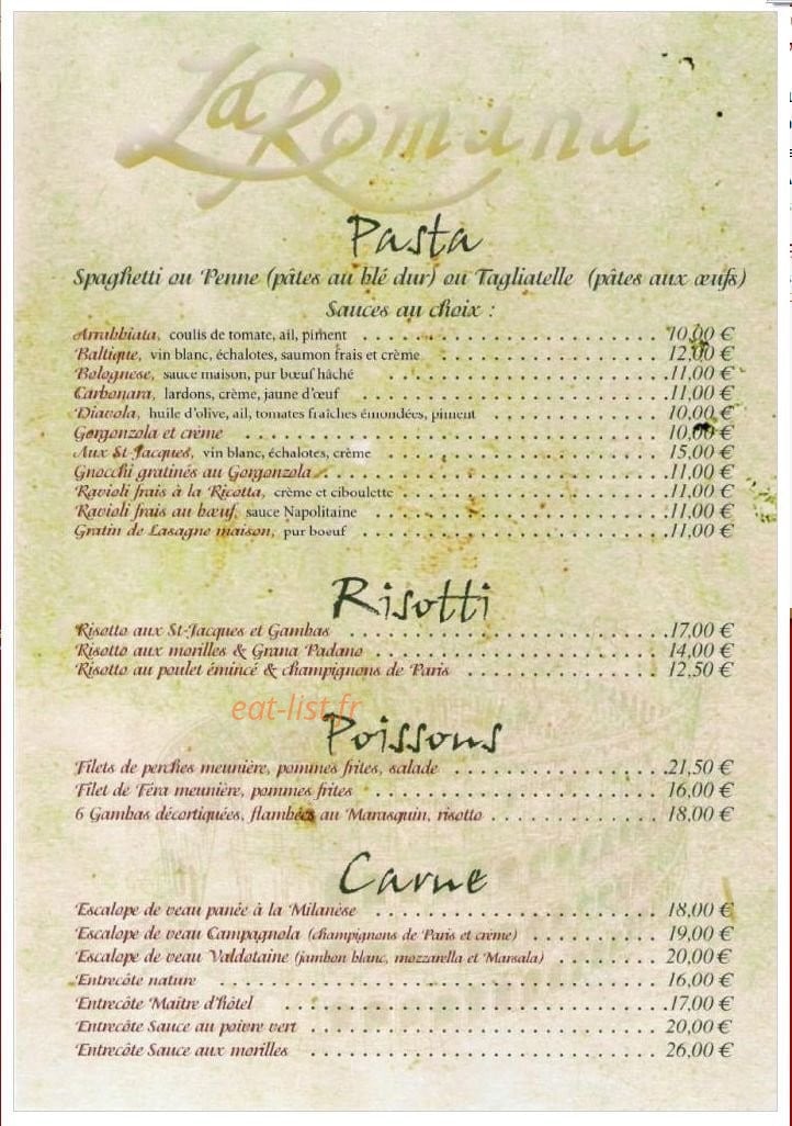 La Romana — carte page 2
