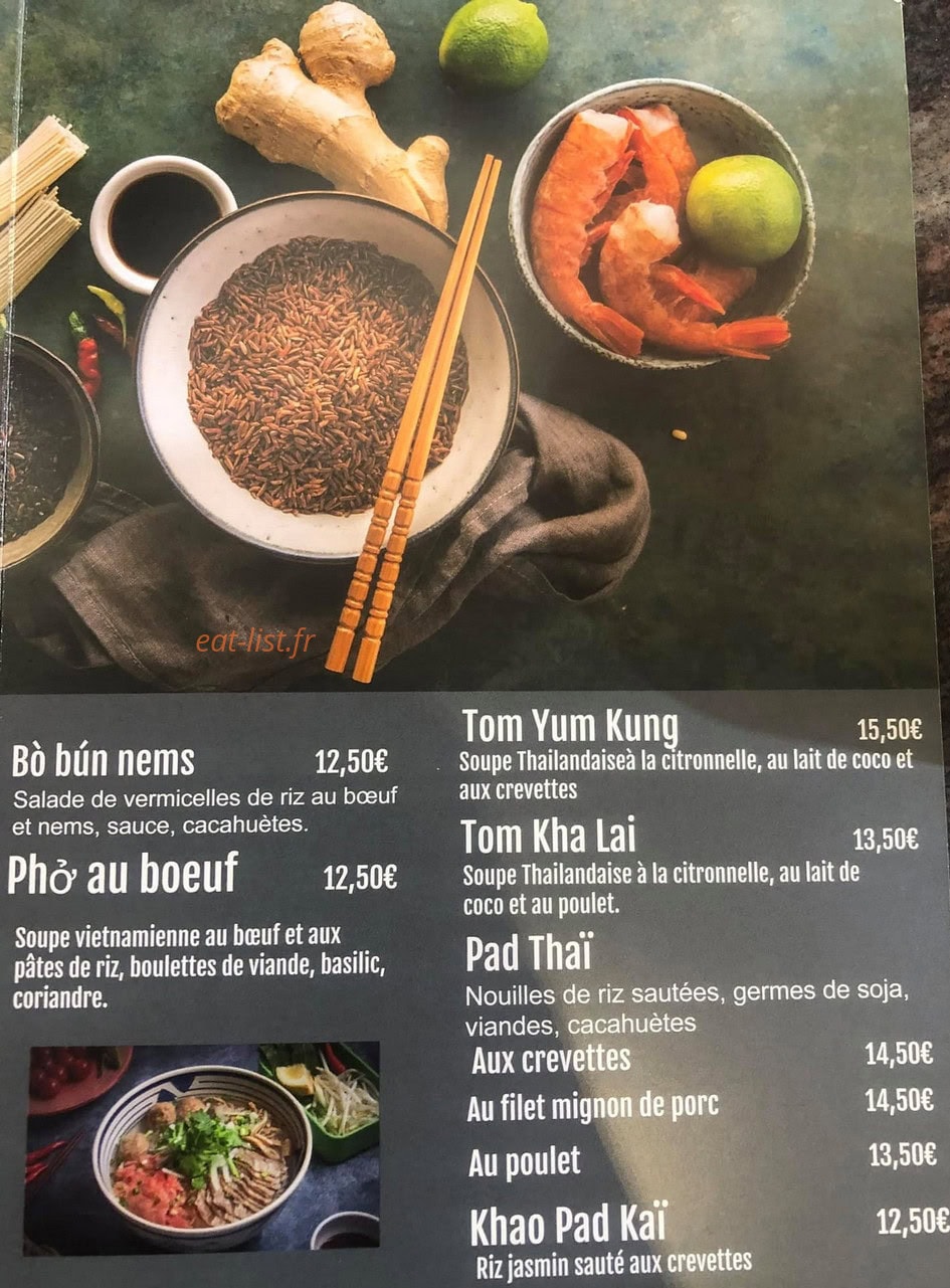 Sushi & Kimchi — carte page 2