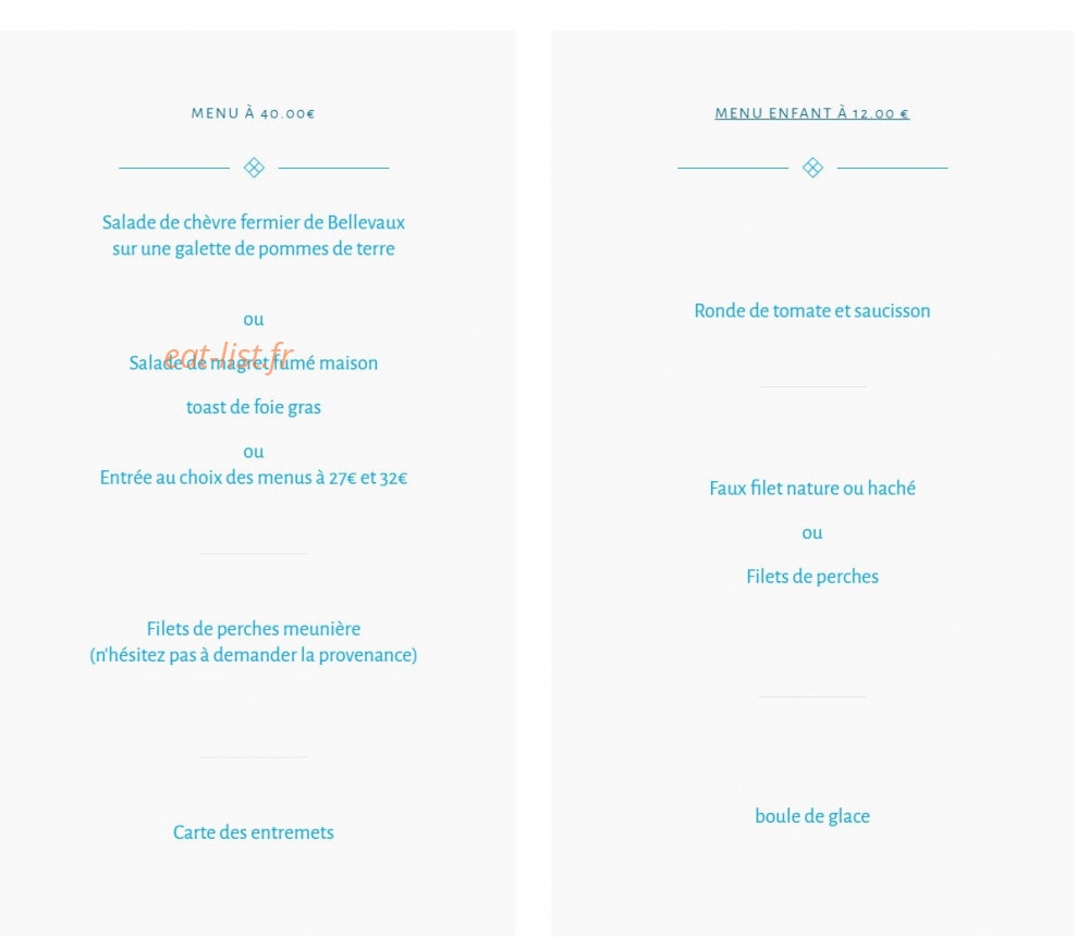 Hotel de la plage — carte page 2