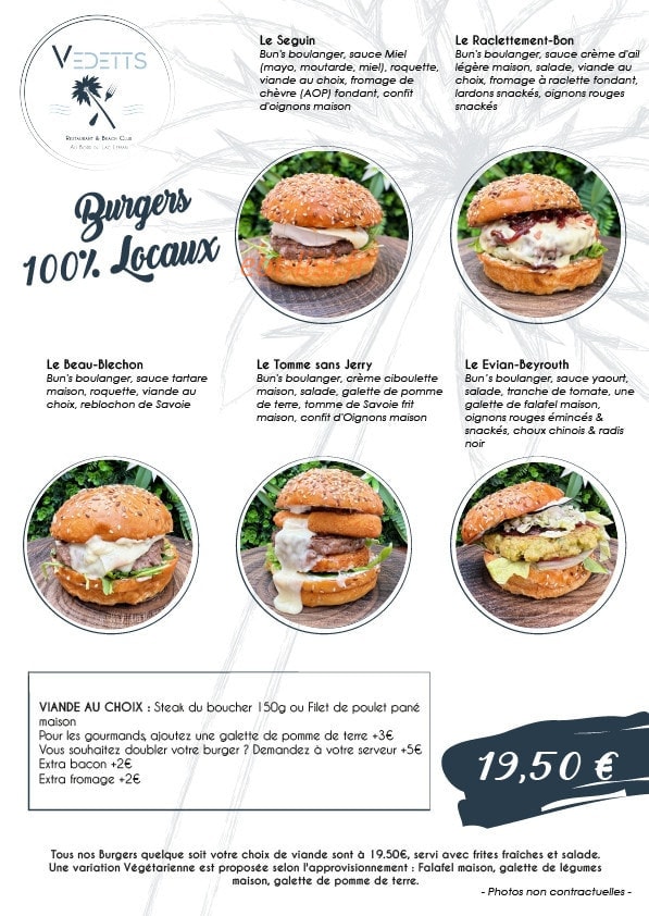 Vedetts Beach Club — carte page 5