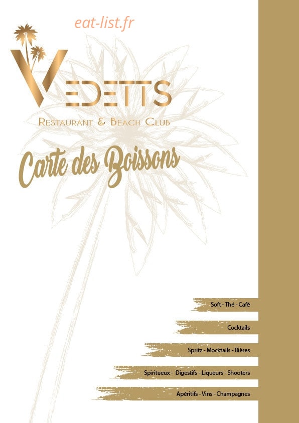Vedetts Beach Club — carte page 7