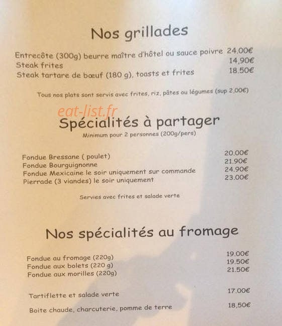 Café du Chemin de Fer — carte page 4