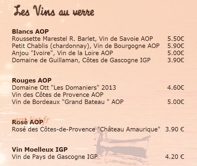 Les Pêcheurs — carte page 9