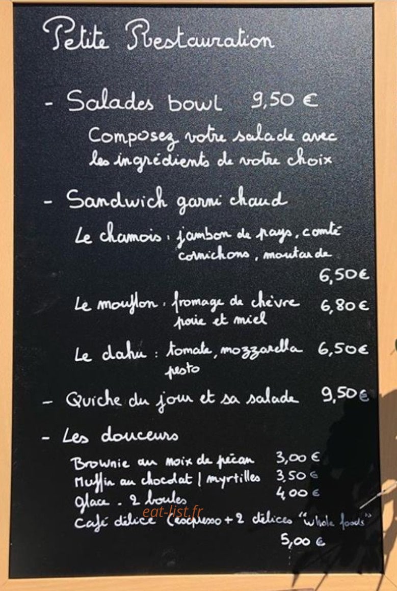 Chez Louise — carte page 1